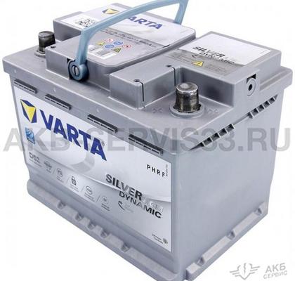 Изображение товара Аккумулятор автомобильный Varta AGM 60 а/ч