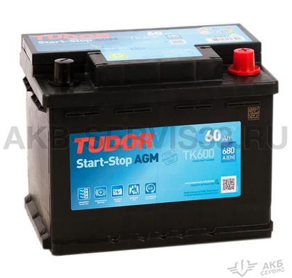 Изображение товара Аккумулятор автомобильный Tudor AGM Start-Stop 60 а/ч
